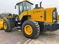 Chargeuse sur pneus SDLG LG958L de 5 tonnes, chargeuse frontale, engin de construction, équipement de terrassement lourd pour les projets miniers et routiers
