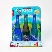 Bouteille de vin en acrylique conçue sur mesure Glorifier avec lumière LED Étagère de supermarché pour affichage d'alcool