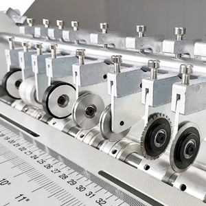 Çok fonksiyonlu H500 özel otomatik makine elektrik kağıt kart kitap puanlama katlama kesme kırma delme makinesi - Product Image 6