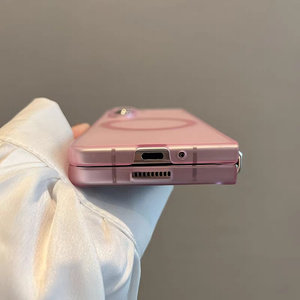 เคสโทรศัพท์มือถือ2025บางเฉียบแบบแม่เหล็กด้านสำหรับ Samsung Z Fold 7 6 5 4 3 <span class=keywords><strong>Fold4</strong></span>กรอบ PC แข็งใสบางเฉียบ - Product Image 4