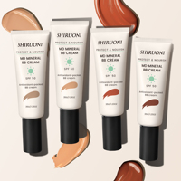 BB Cream Mineral Non-Minyak SPF 50 Zinc Oxide Tinted Coverage, Warna Kulit Merata, Grosir Partai Besar, Label Pribadi