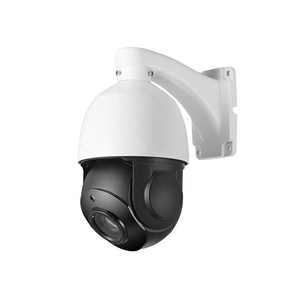 CamHiPro 4K 8MP 20X Zoom optik 4.5 inci, kabel kubah kecepatan tinggi luar ruangan kamera PTZ 4.7-84.6mm lensa Zoom optik, Audio dua arah
