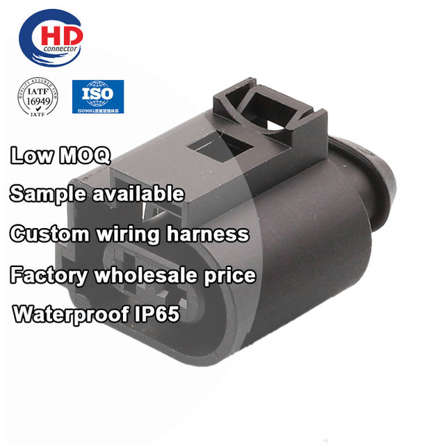 2pin Auto Pin Wire Harness Auto Connector and Terminal 2-1355200-2