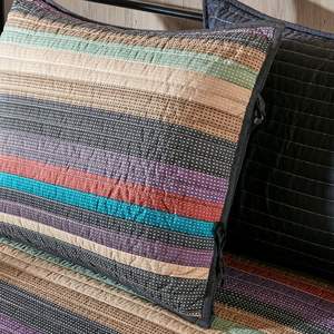 DB ชุดคลุมเตียงนอนกลางวันสุดหรู6ชิ้นแบบกลับด้านได้ผ้าทอเทคนิคผ้าฝ้ายอุ่นสไตล์เรียบง่ายสำหรับเตียงคู่ขนาดคิงไซส์ - Product Image 3