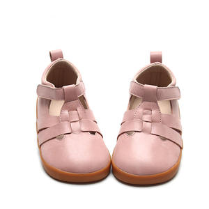 Sandales d'été confortables unisexes pour enfants Chaussures en cuir respirantes - Product Image 1