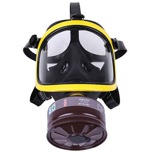 अग्नि सुरक्षा और रासायनिक वातावरण FM-302A लिए स्तंभ पूर्ण चेहरा गैस मास्क - Product Image 5