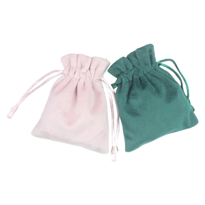 Bolsa de Almacenamiento de Joyas de Terciopelo con Cordón y Logotipo Personalizable <span class=keywords><strong>Lisi</strong></span>, para Collares, Relojes y Gafas, con Impresión y Estampado - Product Image 2