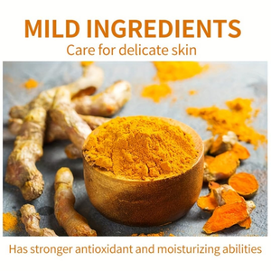 Meilleures ventes Crème visage éclaircissante au curcuma 50g Soin de la peau du visage Anti-acné Élimine les taches brunes - Product Image 4