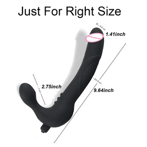 Vibratore Anale a 10 Velocità in Silicone, Alimentato a Batteria, per Donne, Stimolazione del Punto G, Silicone Morbido - Product Image 3