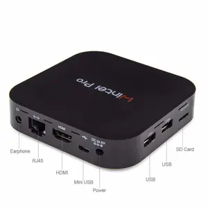 Soyeer W8 Pro Mini PC T8U Mini Computer In-tel Atom X5-Z8350 Quad Core 2G 32G/4G 64G Win10 2.4G WIFI BT USB 3.0 Pocket PC