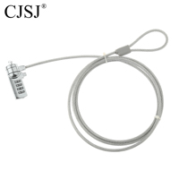CH-902 4 digit kabel combinatie wachtwoord computer laptop lock