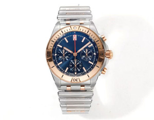 นาฬิกาข้อมือจักรกลดีไซน์คลาสสิก รุ่นลิมิเต็ดอิดิชั่น สายแบบห่วงกระสุน ตัวเรือนสแตนเลสสตีลคุณภาพสูง พร้อมกระจกแซฟไฟร์ ฟังก์ชั่นโครโนกราฟ - Product Image 1