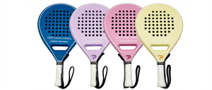 <span class=keywords><strong>Raquette</strong></span> <span class=keywords><strong>de</strong></span> <span class=keywords><strong>padel</strong></span> en fibre <span class=keywords><strong>de</strong></span> carbone légère et durable <span class=keywords><strong>de</strong></span> la série Macaron, haute performance, noyau en mousse EVA rose et blanc pour femmes - Product Image 2