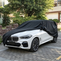 Housse de voiture universelle personnalisée avec logo sur mesure et protection UV pour utilisation en extérieur et en intérieur, tissu non tissé