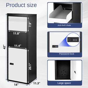 Paquete de acero Gabinete expreso Entrega al aire libre europea y americana Comercio electrónico Desmontaje Paquete Gabinete Fábrica - Product Image 2
