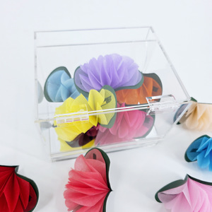 Trucs de magie avec boîtes transparentes, y compris la création de fleurs à partir d'une boîte vide, accessoires de magie de scène et de festival KingMagic. - Product Image 5