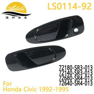 มือจับประตู Justice รุ่น LS0114-92 สีดำ สำหรับรถยนต์ฮอนด้า ซีวิค ปี 1992-1995 - Product Image 5