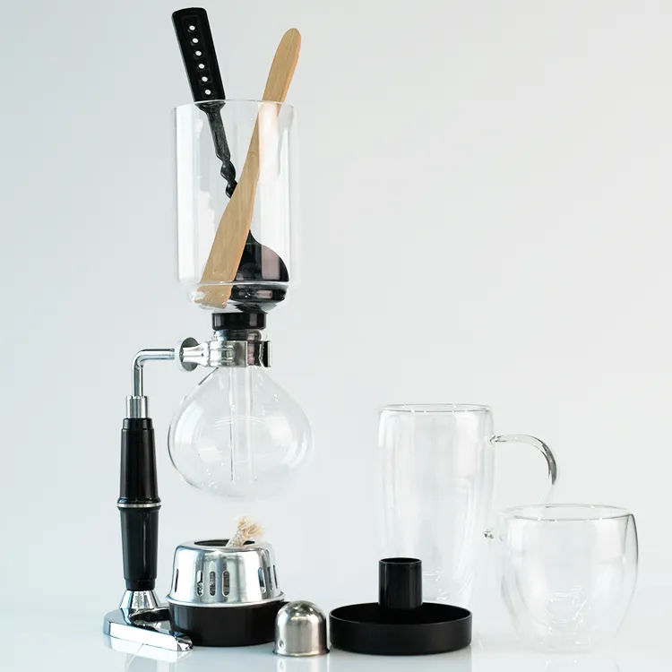 Hoog Borosilicaat Sifon Koffiezetmachine In Japanse Stijl