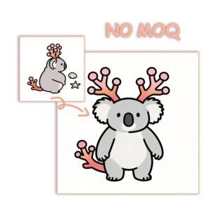 Sin Pedido Mínimo, Regalo para Niños, Decoración, Lindo Juguete de Peluche Híbrido con Temática Oceánica, Forma de Criatura Marina, Muñeco de Peluche Suave - Product Image 3