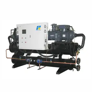 Brand New 100HP Two Famous Screw Compressors Water Cooling Chiller Chilled Water System