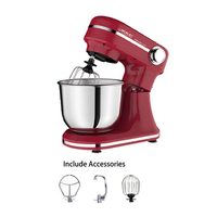 Professionnel Multifonctionnel 3.5L Alimentaire Gâteau Mélangeur Cuisson 8 Vitesse En Acier Inoxydable Bol À Mélanger Pâte Alimentaire Gâteau Stand Mélangeur