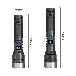 2026 ใหม่ ไฟฉายเลเซอร์ทรงพลังที่สุด ไฟฉาย LED อเนกประสงค์ ไฟฉายทำงานทรงพลัง - Product Image 2