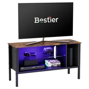 BESTIER गेमिंग टीवी कैबिनेट डिजाइन सेट आधुनिक Minimalist टीवी स्टैंड अलमारियाँ बेडरूम छोटे से अपार्टमेंट प्रकाश लक्जरी टीवी कैबिनेट