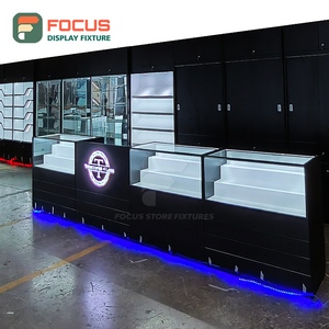 Vitrine à tabac de qualité supérieure avec porte en verre, plusieurs étagères, verrouillable, pour l'exposition de cigarettes - Product Image 5