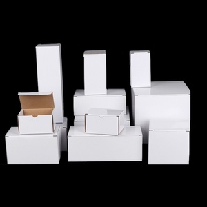 Customizable Foldable Square Paper Candle Paper Box Perfect for Votive/Scented Candles <b>Small</b> Brown Corrugated Paper Box - Product Image 1