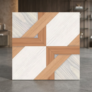 Carreaux de sol en céramique effet bois 300x300mm, motif bois, finition mate numérique, pour revêtement de sol intérieur - Product Image 2