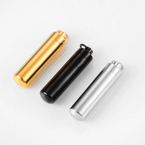 Cubic Bar Container Stainless Steel <strong>Urn</strong> Keepsake Cylinder Perfume Bottle Pendants Memorial Necklace For Ashes - Product Image 1