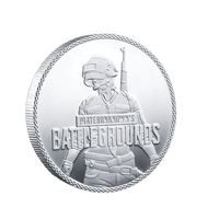Vente en gros usine : Médaille commémorative religieuse de collection, thème Battle Royale, plaquée or, gravée, moderne et traditionnelle, UV