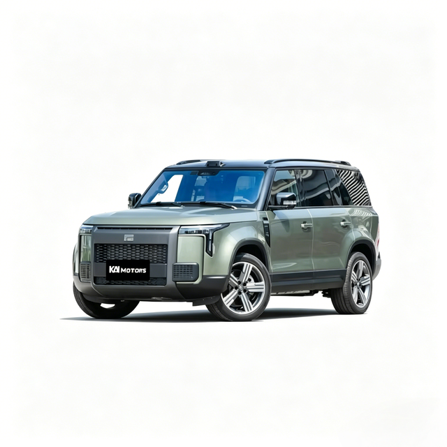 2024 BAIC JISHI 01 Electric SUV Dual Motor 4WD 7 Seats Ternary Lithium Battery Luxury Interior 350kW 190km/h New Energy Car