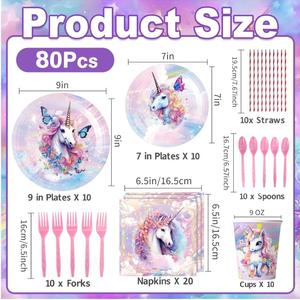 personalizzato festa di compleanno modello di decorazione festa usa e getta piatti di carta stoviglie e tazze Set - Product Image 2