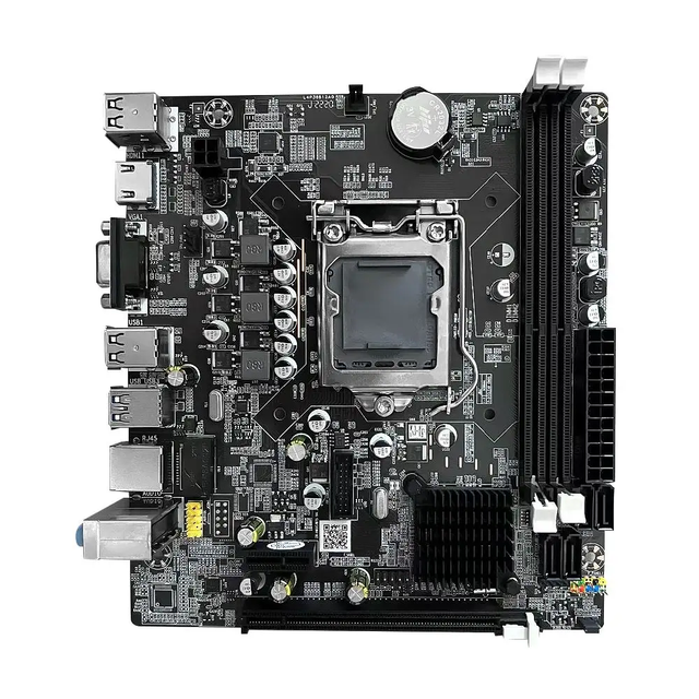 Fast Delivery DDR3 Desktop H61 Computer Motherboard LGA1155 DDR3 RAM VGA for I3 I5 I7 Motherboards H61