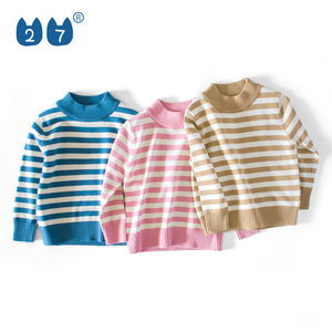Bambin Garçons Boutique Vêtements En Coton Taille Standard <span class=keywords><strong>Tendance</strong></span> Rayé Manches Longues <span class=keywords><strong>Pull</strong></span> - Product Image 1