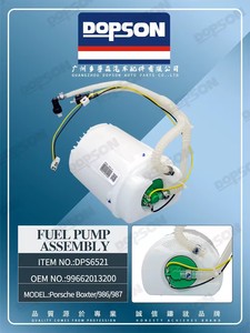Dopson Pièces détachées automobiles haute pression Pompe à carburant Filtre à carburant Semi-assemblage d'origine pour Porsche 986 <span class=keywords><strong>987</strong></span> 996 DPS6521 - Product Image 5