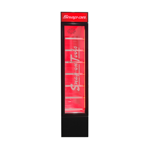Refrigerador expositor delgado de 105 <span class=keywords><strong>L</strong></span> con 7 estantes, enfriador de bebidas con puerta de cristal - Product Image 2