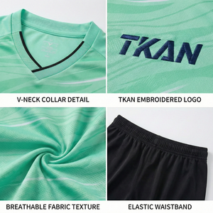 Uniformes Deportivos Personalizados de Fútbol Estilo Francia a Bajo Costo del Proveedor, Kits de Fútbol Sublimados en Poliéster, Uniformes Retro para Equipos - Product Image 3