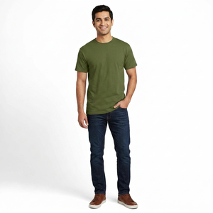 T-shirt pour homme à épaules tombantes, nouveau style, dernier design, de qualité supérieure, respirant, séchage rapide, décontracté, à épaules tombantes - Product Image 1
