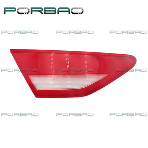 PORBAO Cubiertas de Luces Traseras para SEAT/<span class=keywords><strong>IBIZA</strong></span> Año 2014, Accesorios para Auto, Cubiertas de Lentes de Plástico - Product Image 2