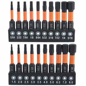 Tournevis Torx de sécurité en acier S2 avec finition chromée, embouts personnalisables - T6 T8 T10 T15 T20, qualité industrielle, support OEM - Product Image 1