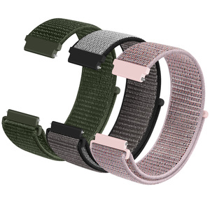 <span class=keywords><strong>Cinturino</strong></span> <span class=keywords><strong>per</strong></span> <span class=keywords><strong>Orologio</strong></span> in Tessuto di Nylon Intrecciato, <span class=keywords><strong>Cinturino</strong></span> Sportivo Regolabile 20/22mm <span class=keywords><strong>per</strong></span> Smartwatch <span class=keywords><strong>Huawei</strong></span> Samsung, Produzione Diretta OEM - Product Image 2
