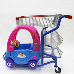 儿童塑料购物车玩具车 - Product Image 3