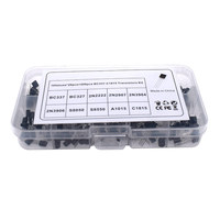 Kit de transistors BC327 BC337 2N2222 2N2907 2N3904 2N3906 S8050 S8550 A1015 C1815 PNP/NPN 10 valeurs TO-92 Transistors Set