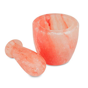 Nuevo Mortero y Maja de Sal del Himalaya Natural, Ideal para Especias, Hierbas y Condimentos, de Pakistán - Product Image 6