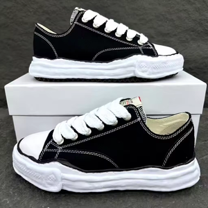 Zapatos Deportivos Negros de Lona de Alta Calidad para Hombre, Zapatos Deportivos de Lujo para Hombre y Mujer, Estilo Casual para Caminar - Product Image 2