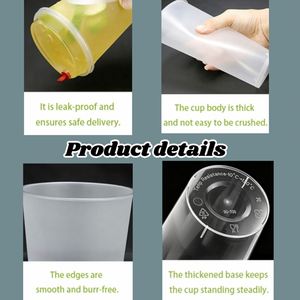 Offre Spéciale – Gobelets à Café Jetables en Plastique Transparent 12oz 14oz avec Couvercle Dôme – Écologiques et Personnalisables avec Logo - Product Image 2