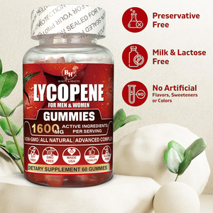 Nhãn hiệu riêng <span class=keywords><strong>2025</strong></span> tốt nhất <span class=keywords><strong>Lycopene</strong></span> chất chống oxy hóa Gummies chế độ ăn uống bổ sung cà chua chiết xuất <span class=keywords><strong>Lycopene</strong></span> Gummies cho chăm sóc da - Product Image 4