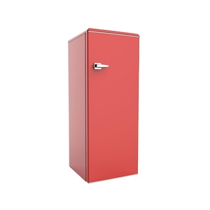 Mini Refrigerador Retro Blanco de 8 Pies Cúbicos, Refrigerador de Una Puerta para el Hogar - Product Image 1